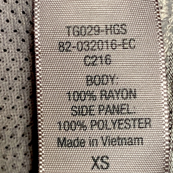 Champion Gray SOFT TOUCH CUTOUT TANK  Size XS - Picture 6 of 7